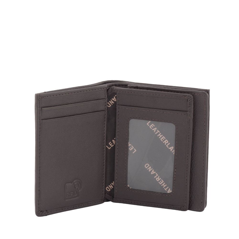 Men’s Genuine Leather RFID Protected Bi-Fold Wallet Business Card Holder-Ephesus - Picture 26 of 36