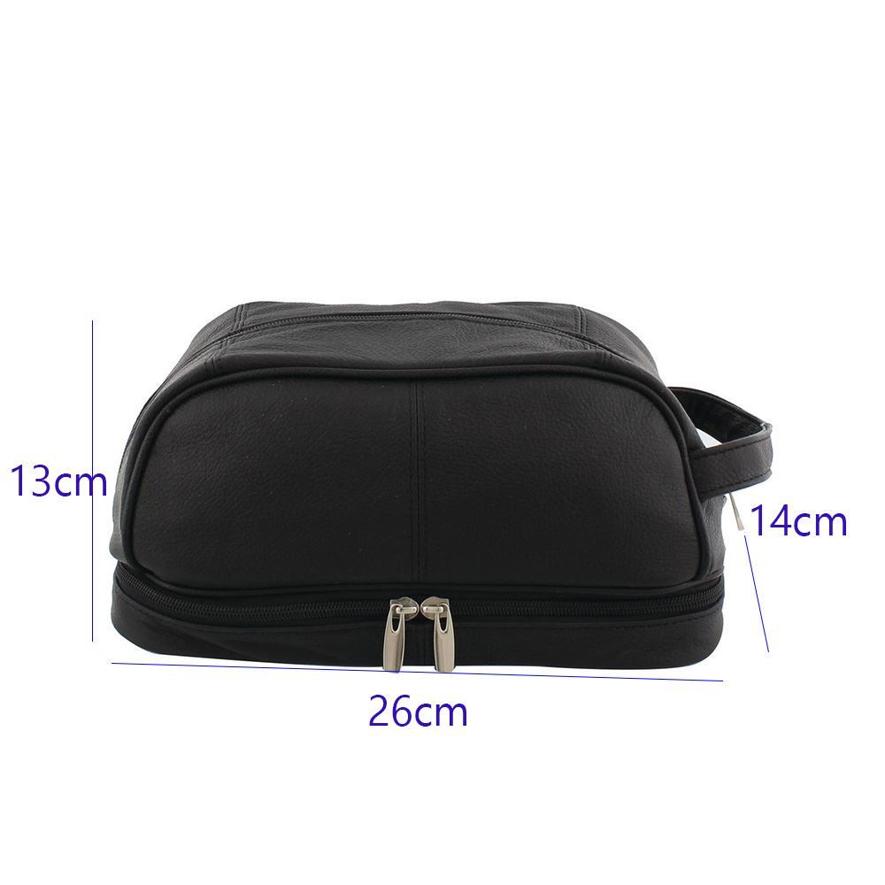 Men's Leather Toiletry Bag Canada Keweenaw Bay Indian Community