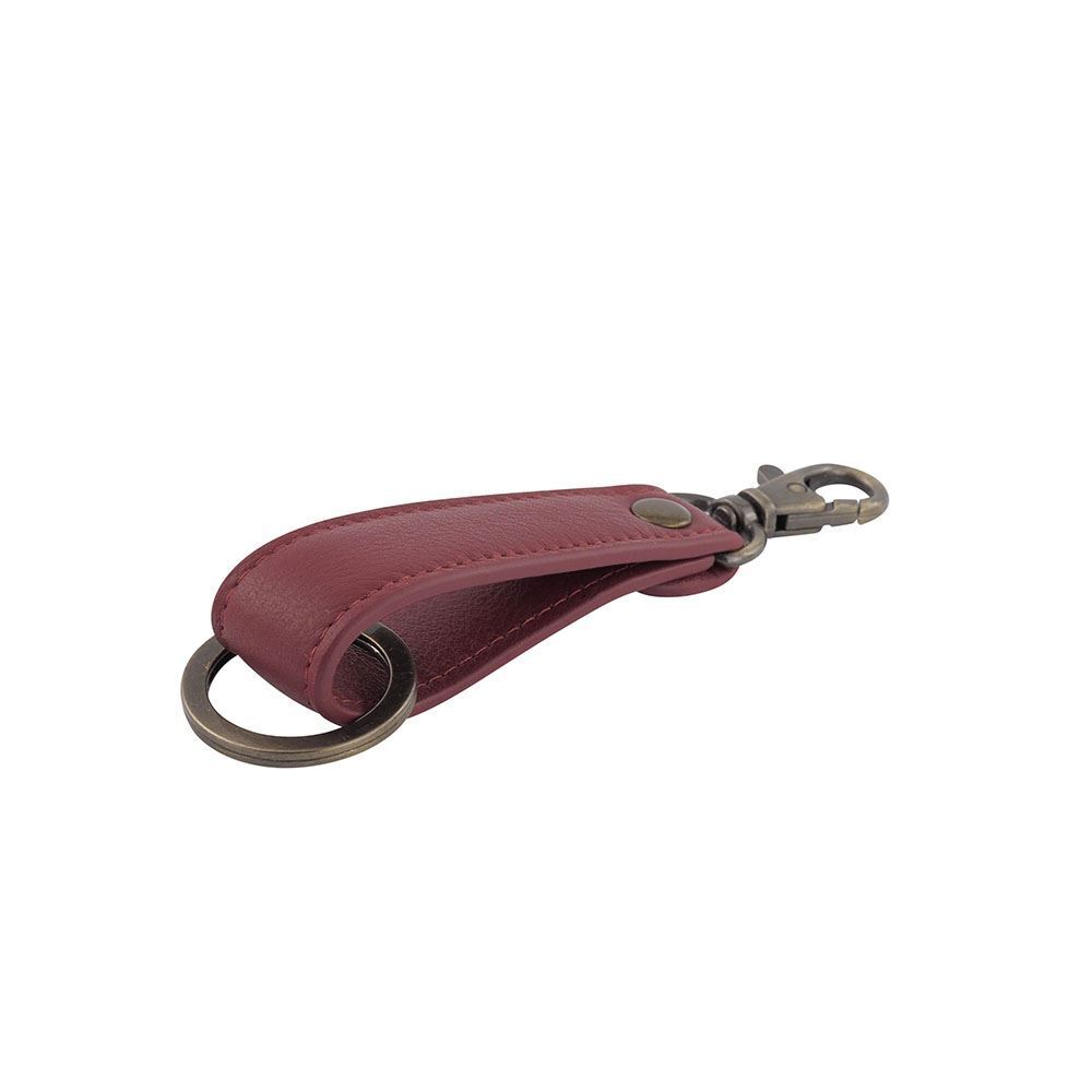 Unisex Genuine Leather Strap Keychain Key Ring Belt Loop Key Holder Men’s Women’ - Picture 33 of 40