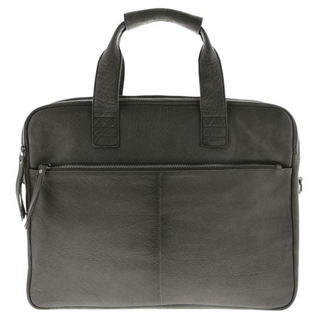Unisex Genuine Soft Leather Large Lawson Briefcase New - Picture 37 of 84
