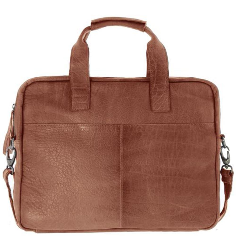 Unisex Genuine Soft Leather Large Lawson Briefcase New - Picture 49 of 84