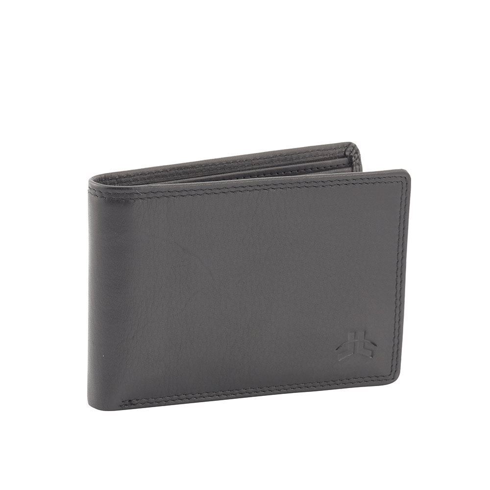 Men's Small Slim Wallet Genuine Soft Veg Tanned Leather RFID Blocking New - Picture 13 of 36