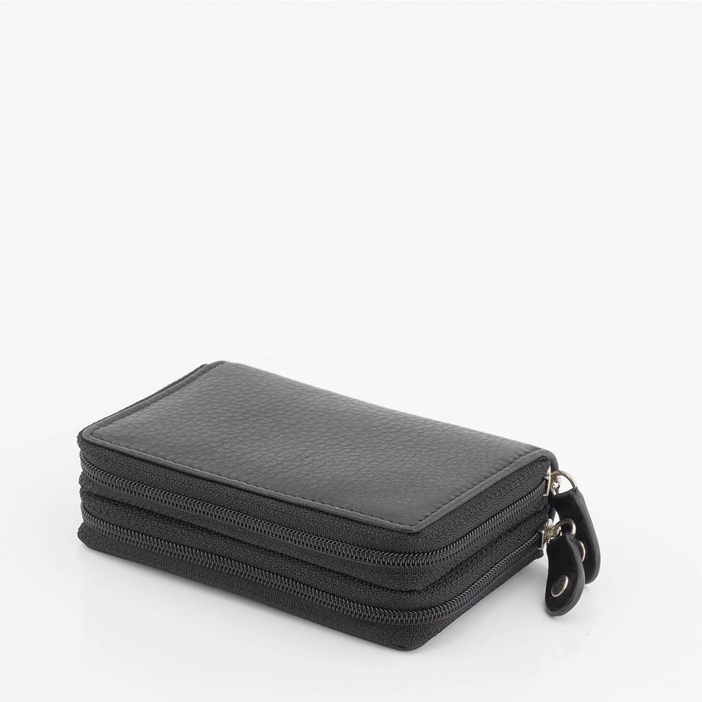 small leather key pouch