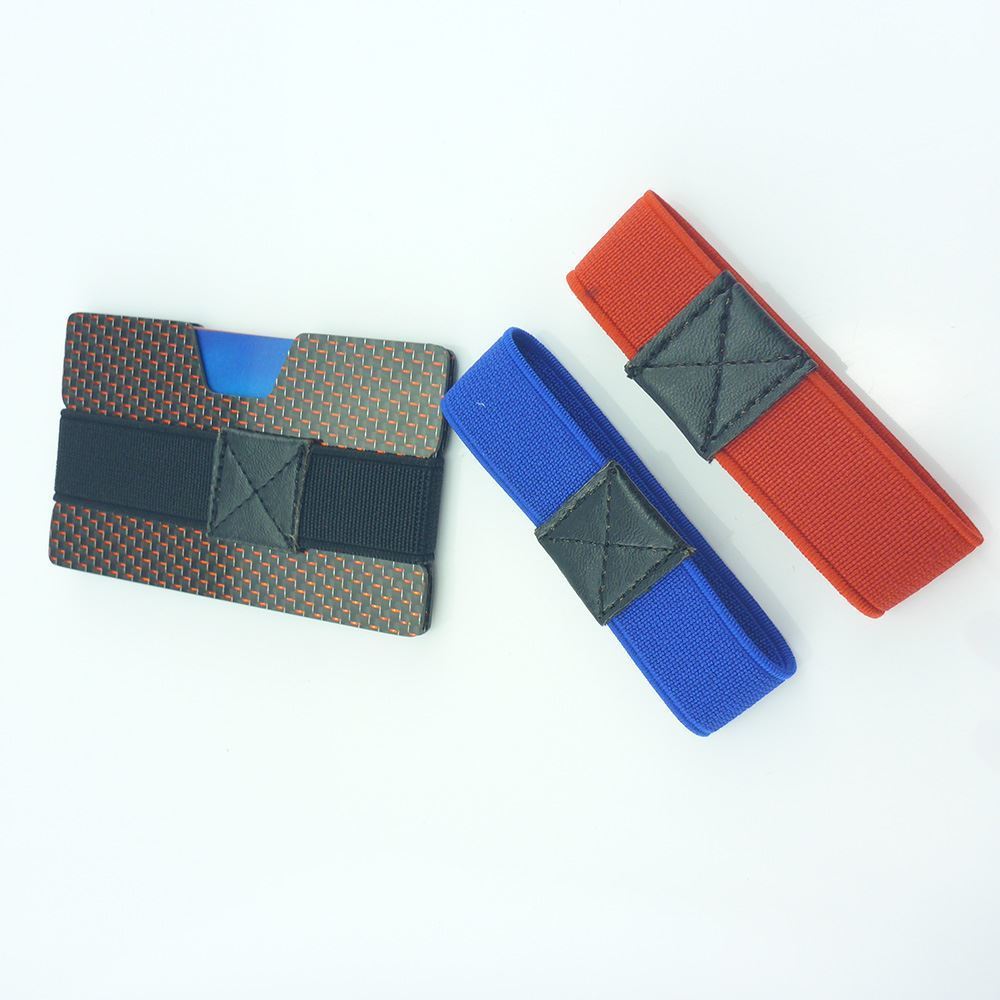 Carbon Fibre RFID protected Slim Card Wallet Money Clip Card Holder Minimalist - Picture 19 of 44