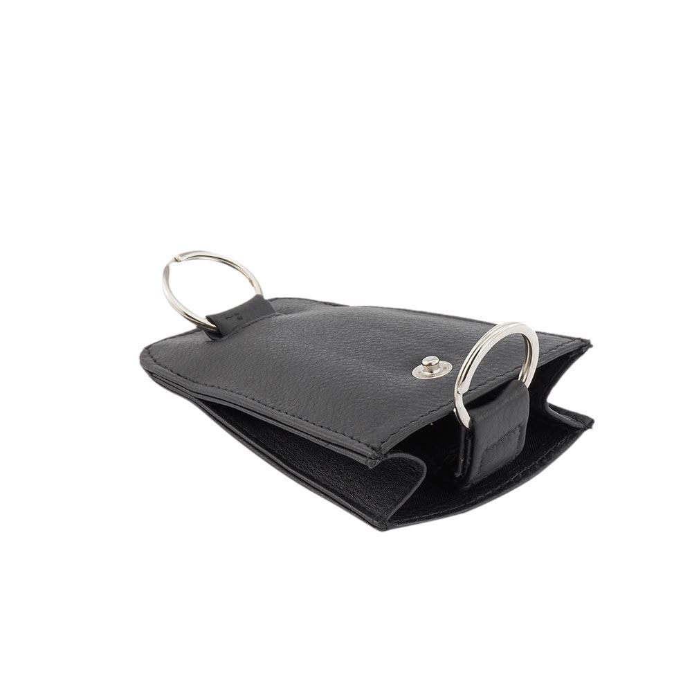 Mens Womens Genuine Full Grain Leather Slim Key Wallet Ultra Sleek KV-1753