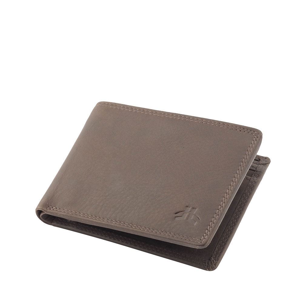 Men's Small Slim Wallet Genuine Soft Veg Tanned Leather RFID Blocking New - Picture 32 of 36