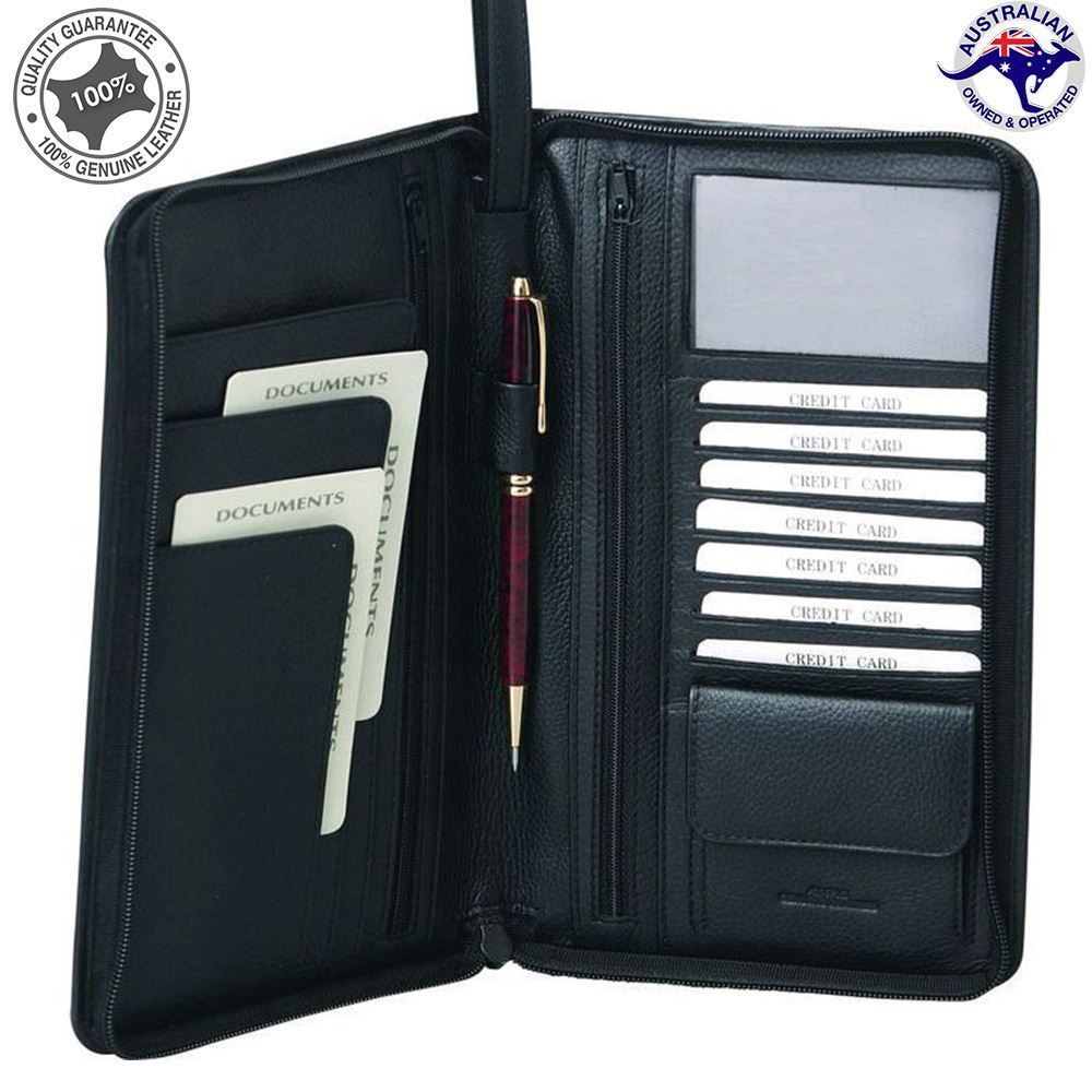 mens travel wallet organiser