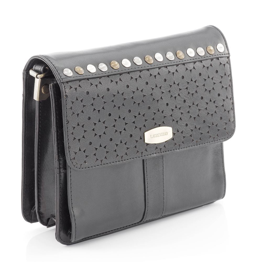 Genuine Leather Women’s Cross Body Organizer Shoulder Bag