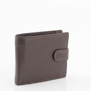 Full Grain Leather RFID Protected Wallet Brown 9 Cards 001J