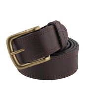 Mallacuta- Premium Leather  Man’s Causal Belt designed in Melbourne [Colour: Brown] [Size: 42"] [Primary Colour: Brown]