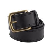 Mallacuta- Premium Leather  Man’s Causal Belt designed in Melbourne [Colour: Black] [Size: 46"] [Primary Colour: Black]