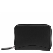 Unisex Stretch RFID Safe Soft Leather Expandable Card Wallet