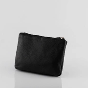 Men Women Genuine Leather Small Wallet Lady Card Holder Zip Coin/Key Purse New