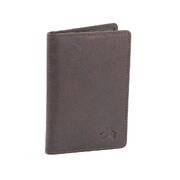 RFID Men’s Genuine Rugged Hide Leather Slim Credit Card Holder 