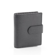Strato Wallet – Premium Leather & Aluminium RFID Card Holder