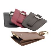 Mens Womens Genuine Full Grain Leather Slim Key Wallet Ultra Sleek KV-1753