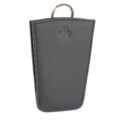 Men’s Women’s Genuine Full Grain Leather Slim Key Wallet Ultra Sleek