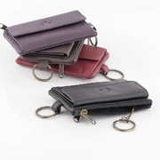 Unisex Genuine Full Grain Leather  Key Holder/Coin Case
