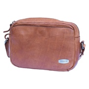 Ivy Small Leather Crossbody Bag – Premium Washed Cowhide