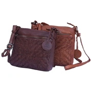 Luxea Crossbody Bag – Premium Washed Cowhide Leather