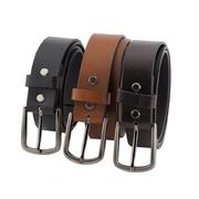 Trafalgar-Men’s Genuine Premium Full Grain Buffalo Leather Belt 35mm