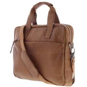 Unisex Genuine Soft Leather Medium Size Lawson Briefcase