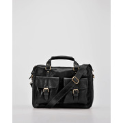Men's Real Leather Messenger Shoulder Laptop Satchel Travel Briefcase Bag