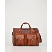 Premium Leather Duffel Bag Travel Bag Overnight Bag Men’s Shoulder Bag