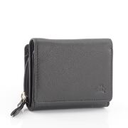 Genuine Soft Leather Women’s Compact RFID Protected Wallet Purse
