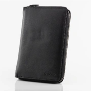 RFID Genuine Leather Ladies Women’s Large Zip Wallet Clutch Bag Passport Purse