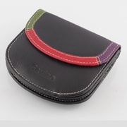Women's Full Grain Genuine Leather RFID Small Multi Colours Wallet / Coin Purse