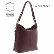 Porter Soft Leather Slouch Hobo Bag