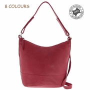 Women's Genuine Soft Leather Shoulder Bag Hobo / Maelle