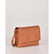 Women's Genuine  Flap Soft Leather Crossbody-Shoulder Bag / Eloise