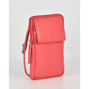 Small Mariah Leather Slim Crossbody Bag