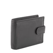 Men’s Genuine Cowhide Soft Leather RFID 12 Cards Wallet Coin Pocket