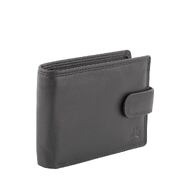 Men’s Genuine Cowhide Soft Leather RFID 12 Cards Wallet Coin Pocket