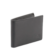 Genuine Men's Soft  Leather Small RFID Slim Wallet 
