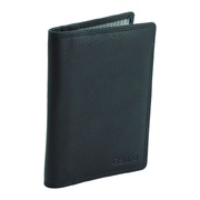 Genuine Cowhide Leather Passport Wallet – RFID Protected
