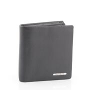 Genuine 2 Fold Full Grain Leather RFID Protected Wallet with Money Clip