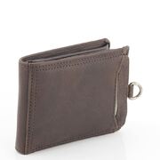 Men’s RFID Genuine RUGGED HIDE Leather 2 in 1 Wallet Notes 8 Cards Coins New