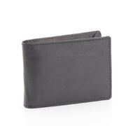  New Genuine Full Grain Premium Cowhide Leather RFID Slim Wallet Rugged Hide 