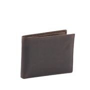 RFID Men’s Genuine Full Grain Cowhide Hunter Leather Slim Wallet