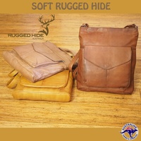 Women’s Bags Genuine Leather Large Messenger Shoulder Bag Crossbody Rugged hide