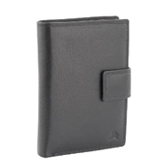  New Genuine Full Grain Leather Unisex RFID Cards Wallet Purse