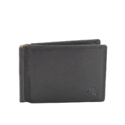 Genuine Soft Veg Tanned Leather Money Clip Wallet