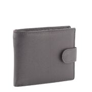 New Genuine Full Grain Premium Cowhide Leather RFID Wallet Brown
